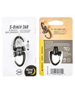 S-Biner 360 SlideLock Dual Carabiner