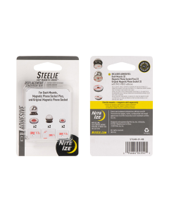Steelie Replacement Adhesive Kit for Dash Mount + Phone Socket