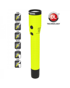 Intrinsically-Safe Rechargeable Dual-Light Flashlight w/Magnet