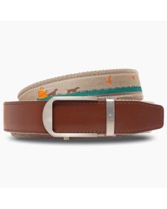 Hunter Tan Outdoor Ribbon Ratchet Belt 1.38" [35mm]