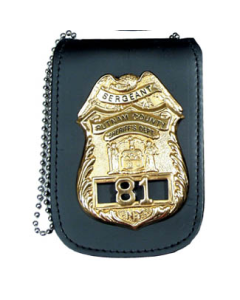Universal Badge & ID Holder w/ Chain - 2.50''x3.25''