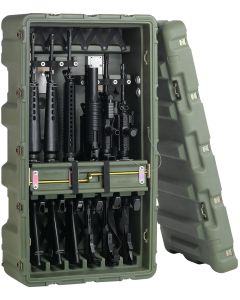 472-M4-M16-6 Mobile Armory Rifle Case