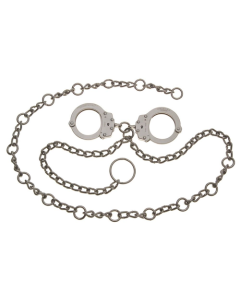 Model 7003C 54'' Waist Chain w/ Handcuffs at Navel