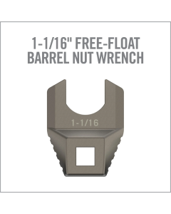Master-Fit 1-1/16 Free-Float Barrel Nut Wrench