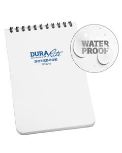 Waterproof Durarite Top Spiral Notebook - 4 x 6