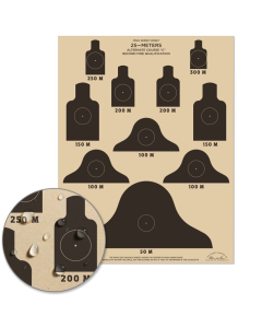 25 Meter Slow Fire Qualification Target (17'' X 22'')