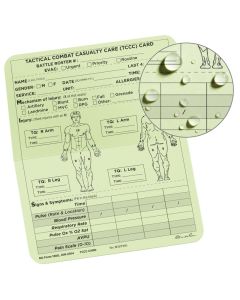 TCCC/MIST Combat Cards