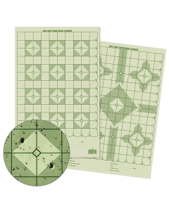 Precision Distance Diamond MOA Shooting Target - 11x17