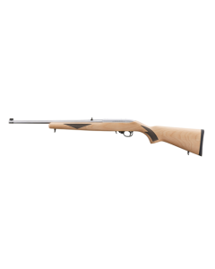 10/22 Sporter 22 LR Clear Satin Natural Finish Hardwood with Black Checkering