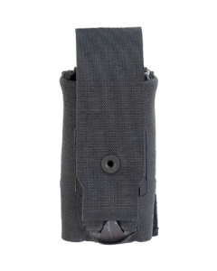Single Pistol Mag Pouch Tank Track with Flap