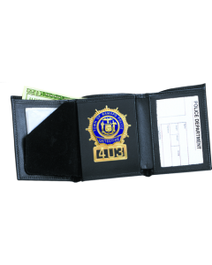 Tri-Fold Badge Wallet - Dress