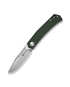 SENCUT Braxx Slip Joint - Brown Canvas Micarta