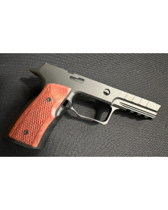 Sharps 320 Improved Grip Module Black Anodize w/Brazilian Cherry Grips