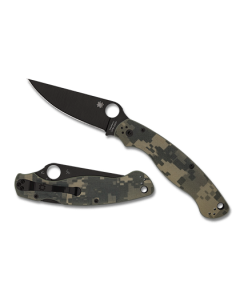 Military 2 Camo G-10 Black Blade