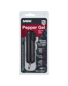 Pepper Gel with Fast Flip Top Safety and Snap-Clip Keychain