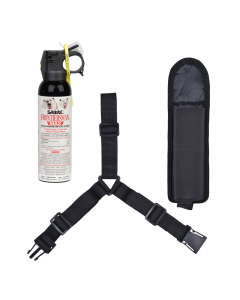 Frontiersman MAX Bear & Mountain Lion Spray w/ Chest Holster