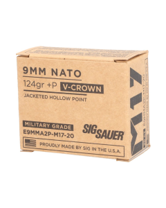 Elite V-Crown 9mm Luger +P JHP