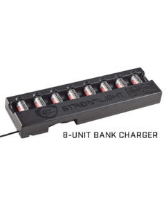 8-Unit SL-B9 Bank Charger - w/ batteries - 12V DC