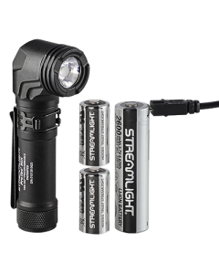 ProTac 90X with CR123A lithium batteries and holster