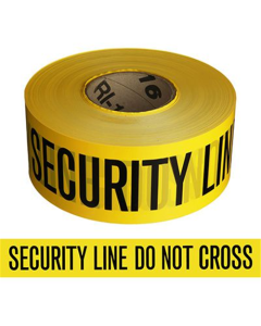 Barricade Tape YLW Security