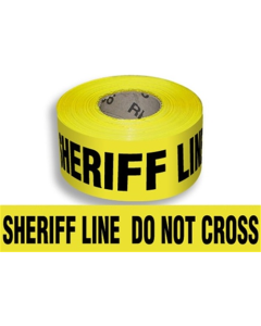Barricade Tape YLW Sheriff