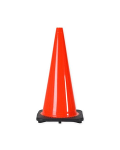Trafffic Cone w/ Black Base - 28''
