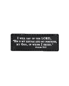 Psalm 91:2 Morale Patch (6 PACK)