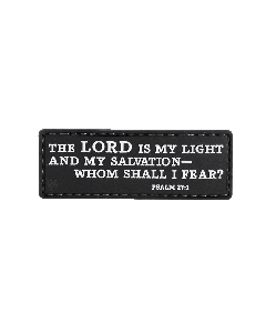 Psalm 27:1 Morale Patch (6 PACK)