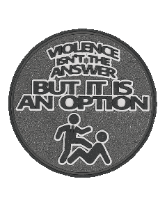 Violence Isn't Morale Patch (6 PACK)