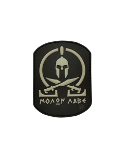 Black Molon Labe Morale Patch (6 PACK)