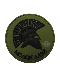 Olive Drab Molon Labe Morale Patch (6 PACK)