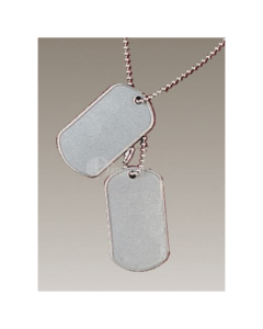GI Stainless Steel Dog Tags