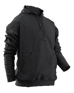 Grid Fleece Hoodie
