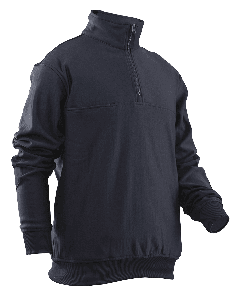 Grid Fleece Zip Thru Job Shirt
