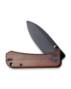 WEKNIFE Banter Thumb Stud Knife Wood Handle (2.9" CPM S35VN Blade) 2004K