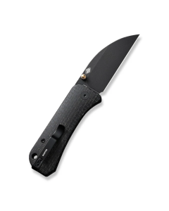 WEKNIFE Banter Wharncliffe Thumb Stud Knife Micarta Handle
