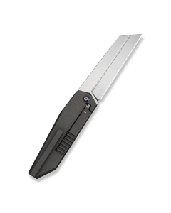 Collinear Flipper Knife Gray & Satin Titanium Handle And Endcap (3.67" Hand Rubbed Satin Bohler M390 Blade)