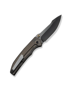 Ryson Thumb Stud Knife Bronze Titanium Handle (3.33" Polished Gray Bohler M390 Blade)