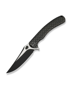 WE Knife Dracarys 12th Anniversary Limited Edition - Polished Black Titanium