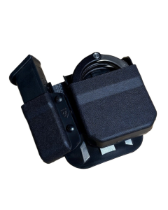 Zero9 Holsters 6002 Admin Style Combo Kit for ASP V2 Handcuff/Single Pistol Magazine, Black