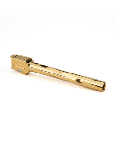 Zaffiri Flush and Crown Barrel for G17L Gen 3 - Gold