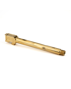 Zaffiri Threaded Barrel for G17L Gen 3 - Gold