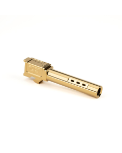 Zaffiri Side Ported Barrel for G19 Gen 3 - Gold