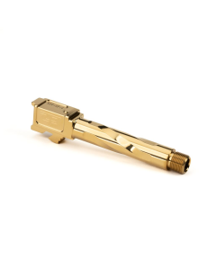 Zaffiri Threaded Barrel for G19 Gen 3-5 - Gold