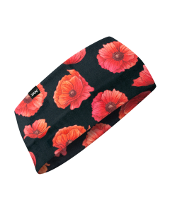 Zan Headband SportFlex Series Poppies