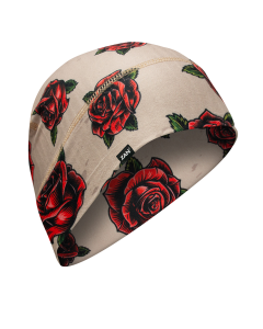 Zan Helmet Liner/Beanie SportFlex Series Tattoo Roses
