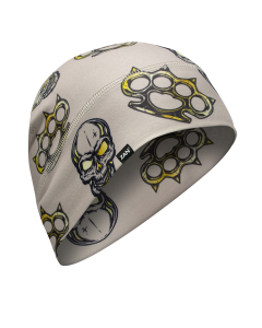 Zan Helmet Liner/Beanie SportFlex Series Greige Spiked Brass Knuckles