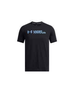 Men's UA Sliced Wordmark Short Sleeve