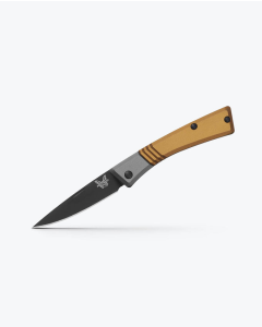 Benchmade 315BK-01 Successor - Burnt Brass Aluminum - DLC M390 Drop Point Blade