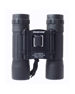 Humvee Compact Binocular - 10x25 - Black